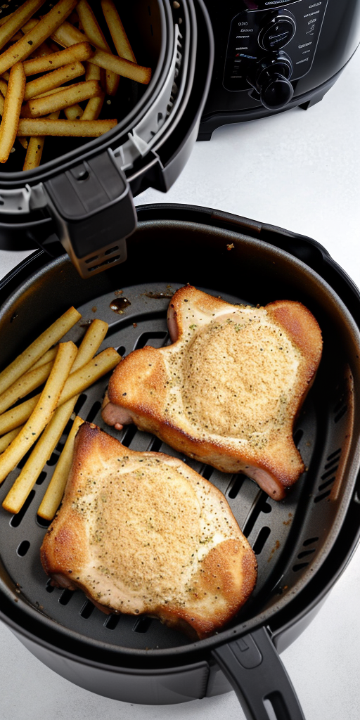 shake n bake pork chops in air fryer