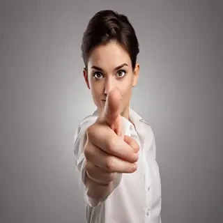 finger pointing at you png