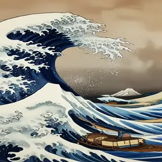 the great wave off kanagawa