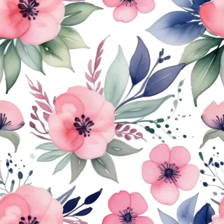 watercolour flowers png