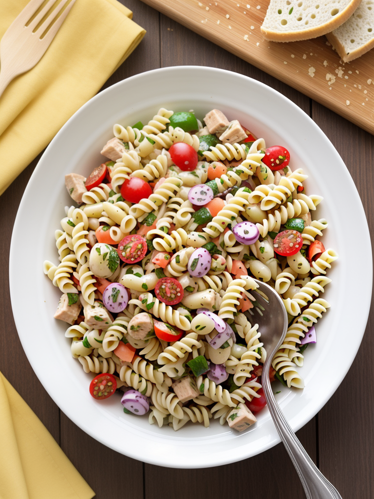what to eat with pasta salad