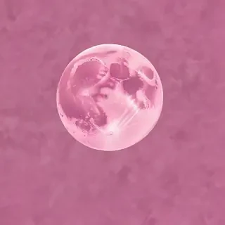 pink moon wallpaper