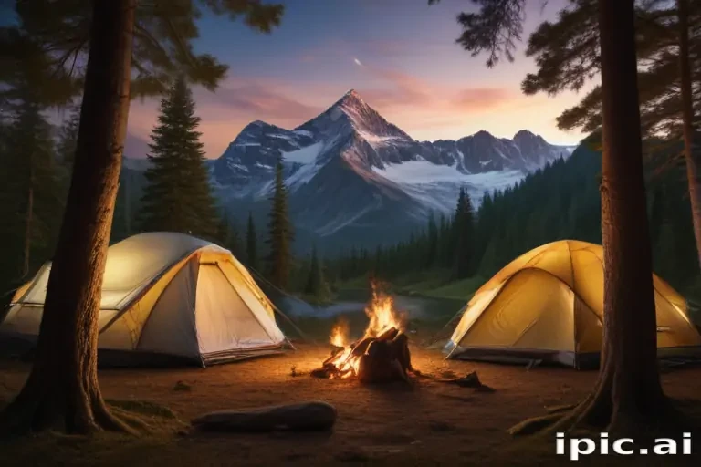camping background