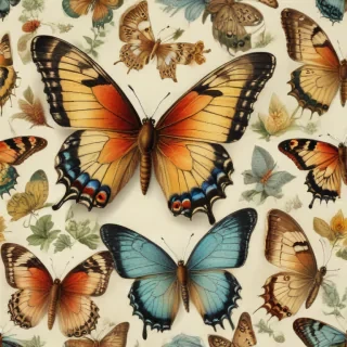 vintage butterfly illustration