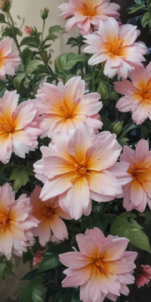 aesthetic flower painting