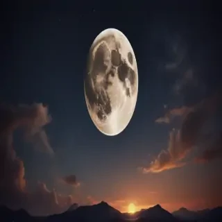 wallpaper iphone moon