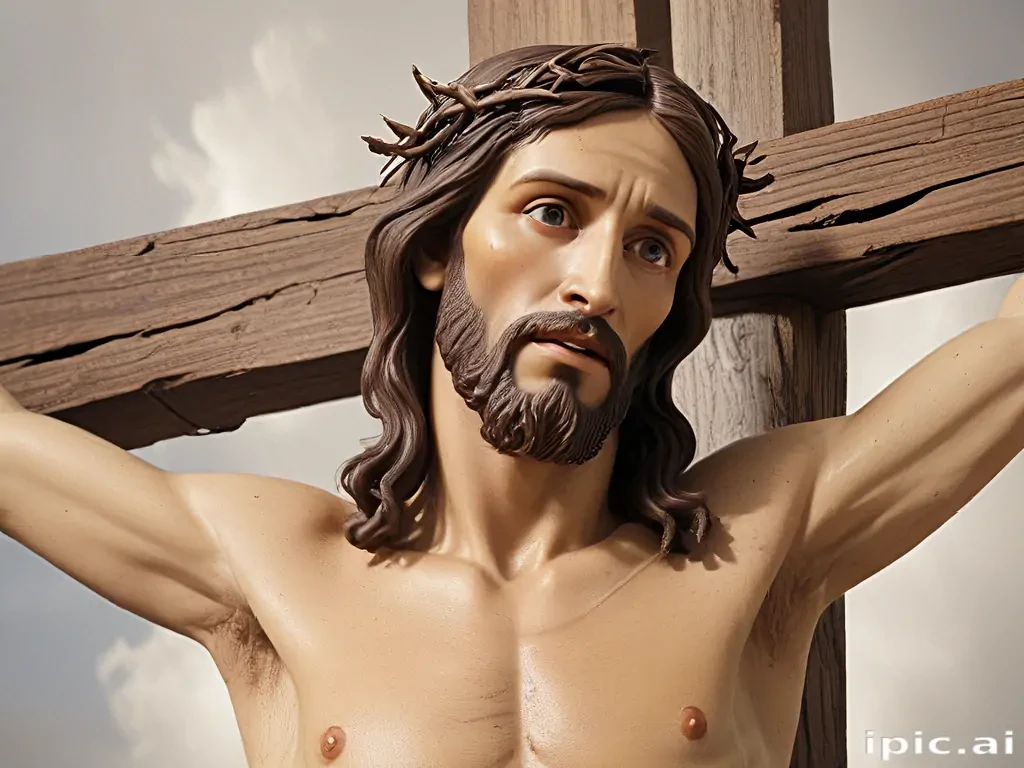 image of jesus on the cross