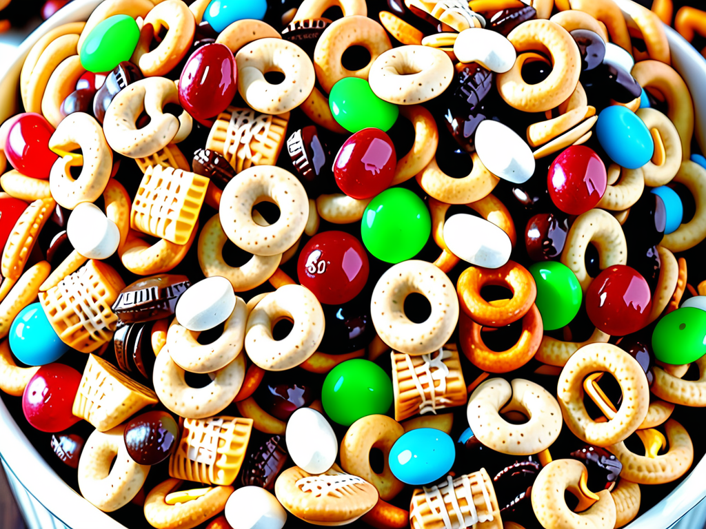 sweet and salty snack mix