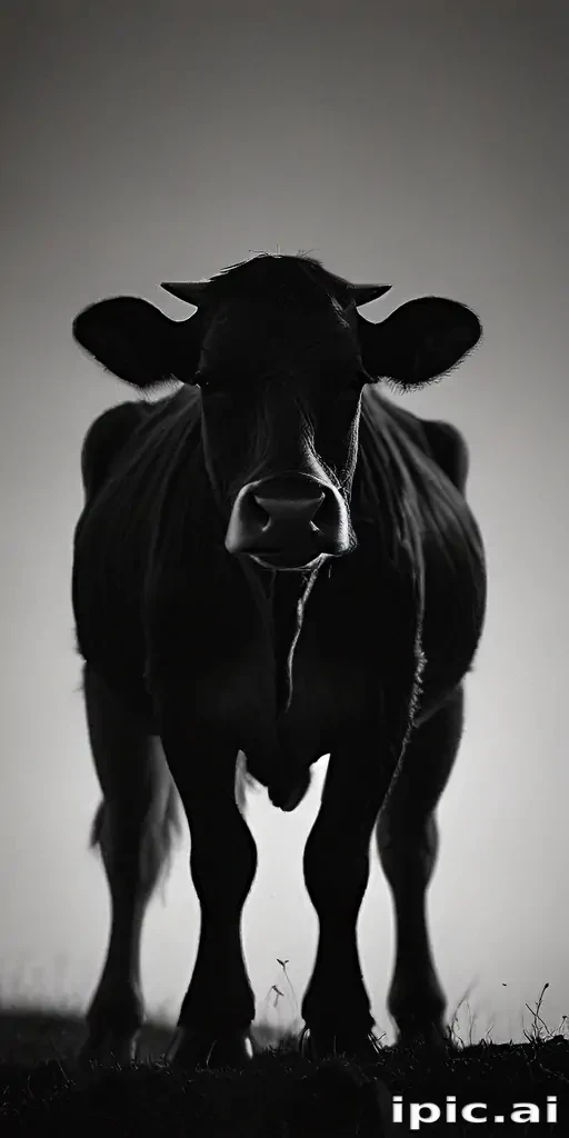 cow silhouette