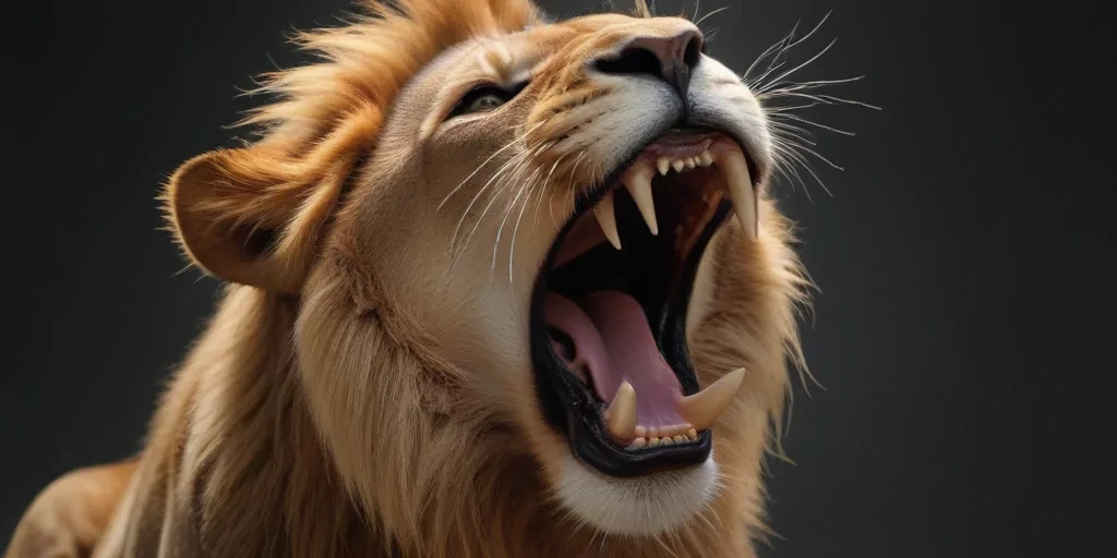 lion roar png