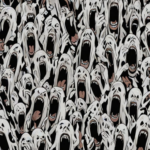 screaming background