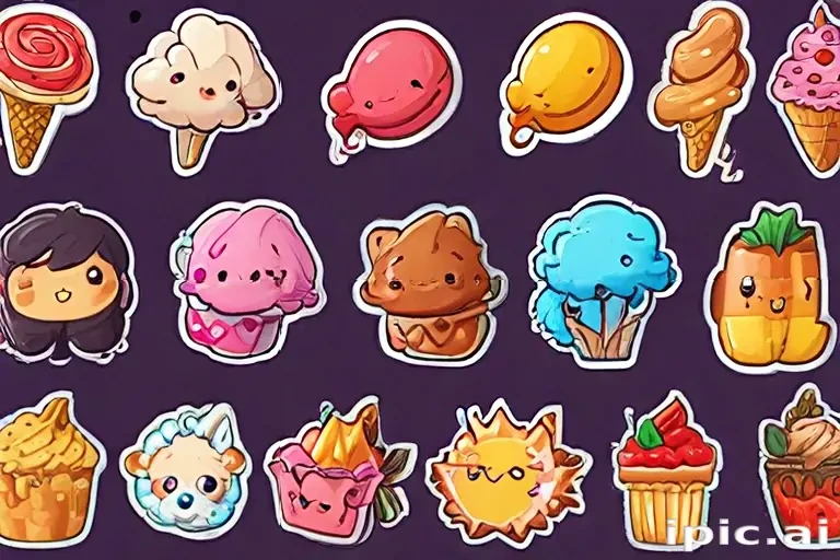 free digital stickers png