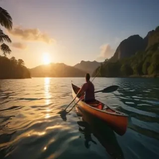 canoeing png