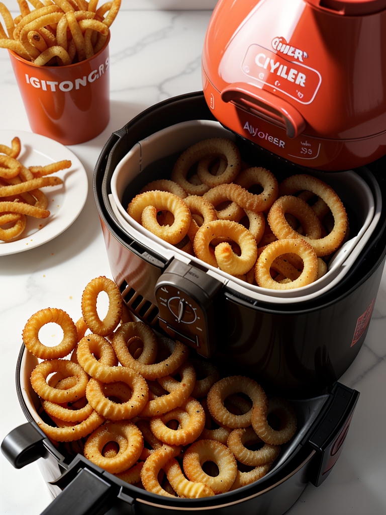 curly fries in air fryer