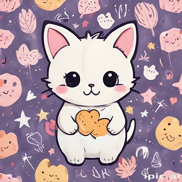 cute background drawing