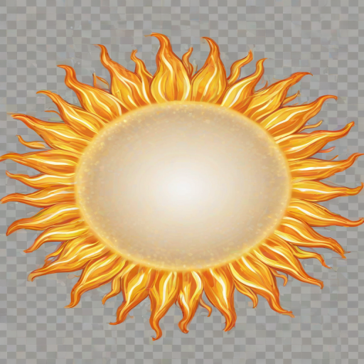 sun transparent background