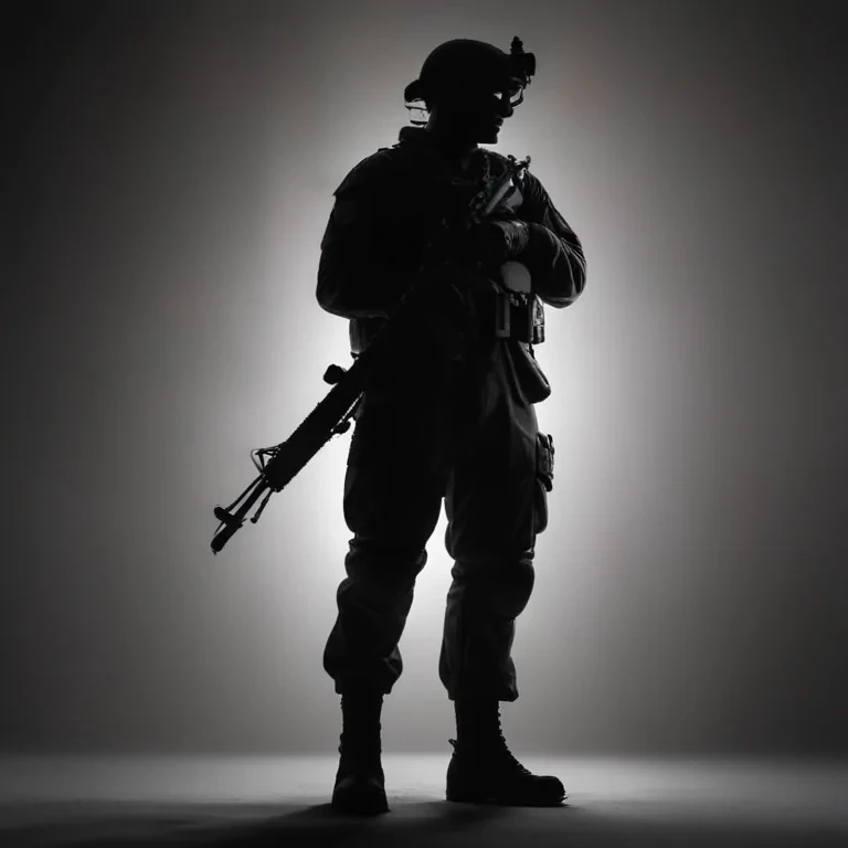 soldier silhouette png