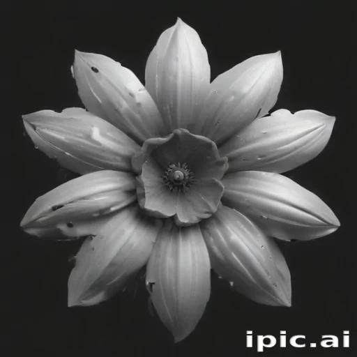 flower png black and white