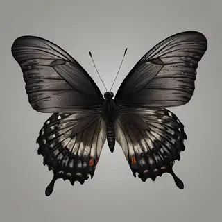 black butterfly png
