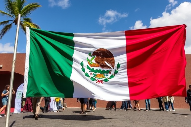 bandera de mexico
