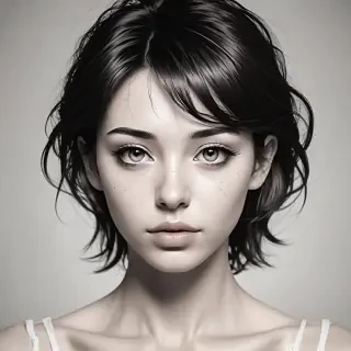transparent line art