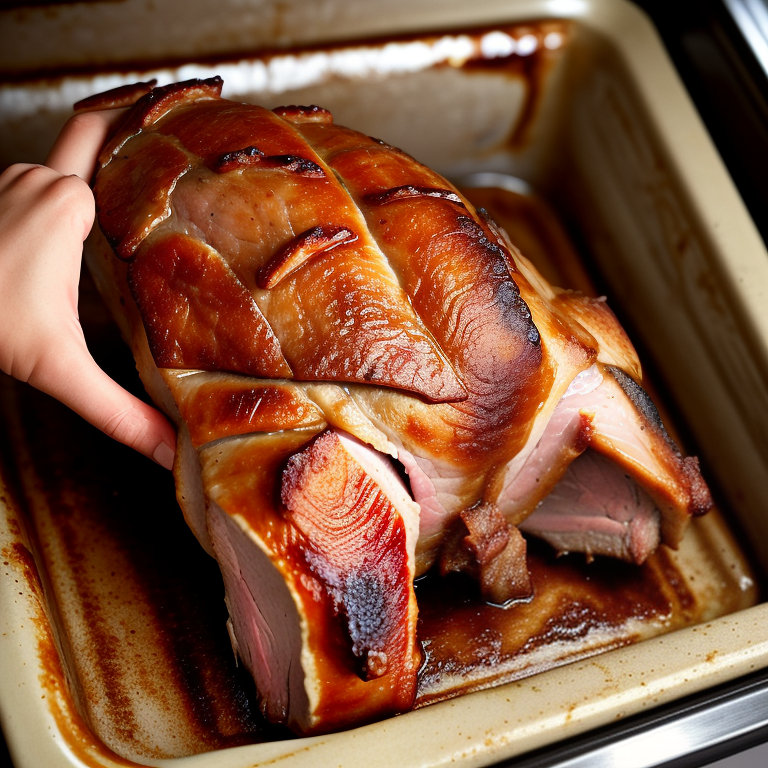 finish pork butt in oven