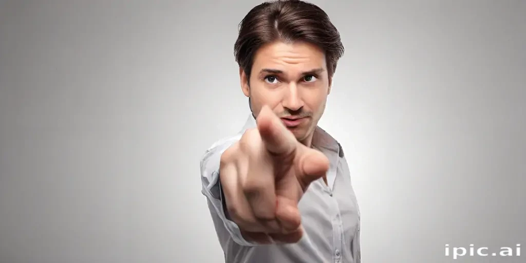 finger pointing at you png