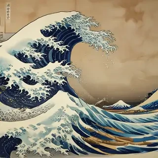 the great wave off kanagawa