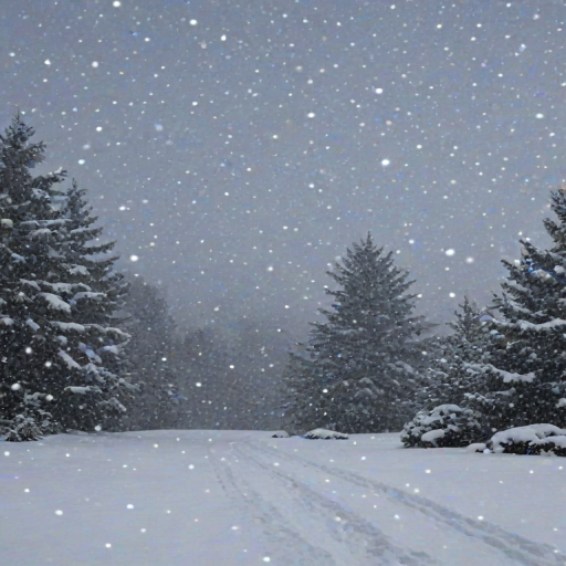 snow falling png