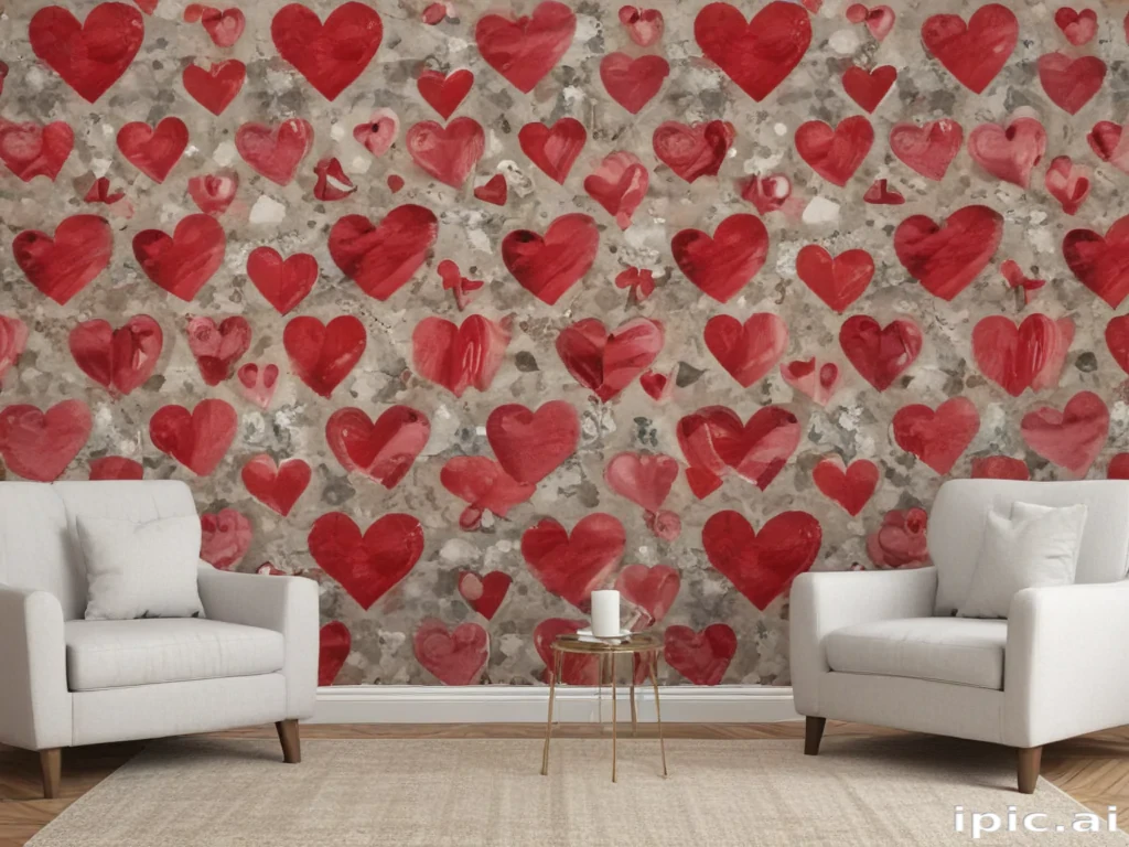 aesthetic hearts wallpaper