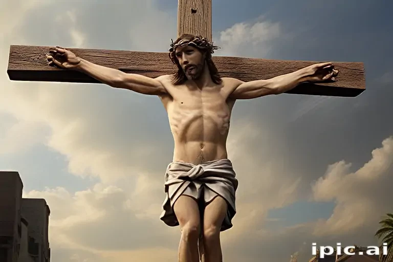 pics of jesus on the cross