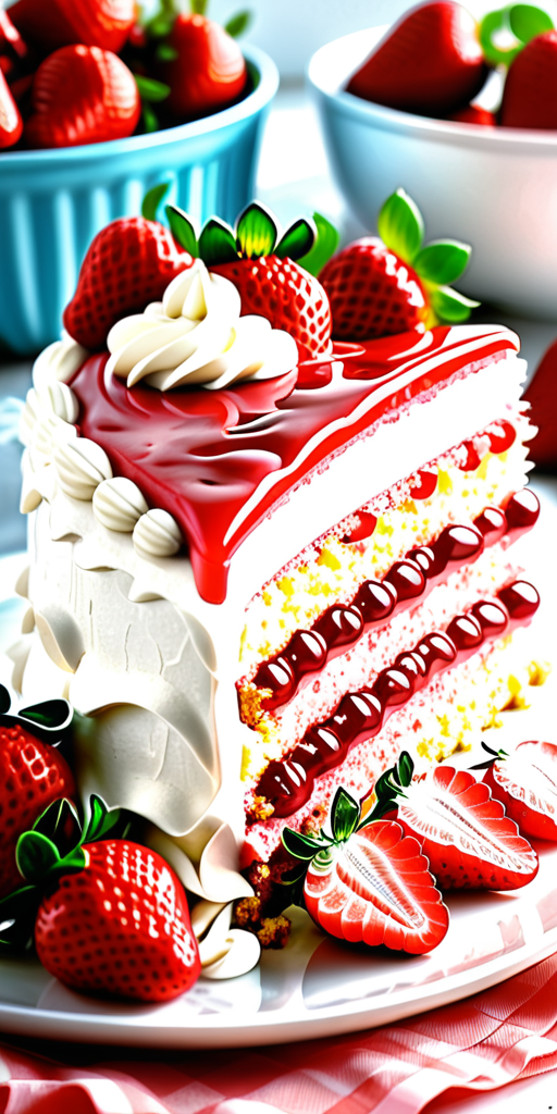 best filling for strawberry cake