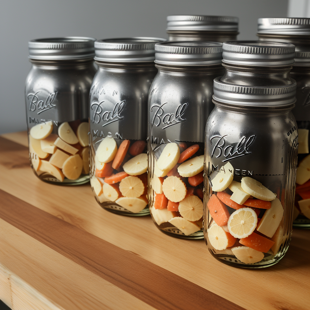 4 ounce mason jars with lids