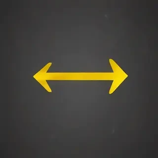 yellow arrow png