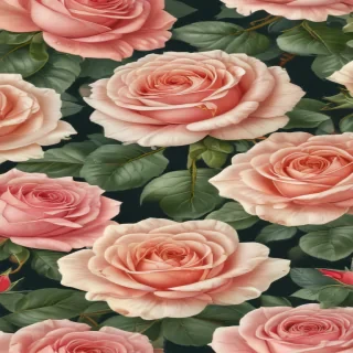 vintage rose illustration