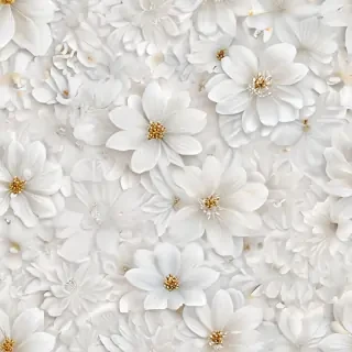 flower background white