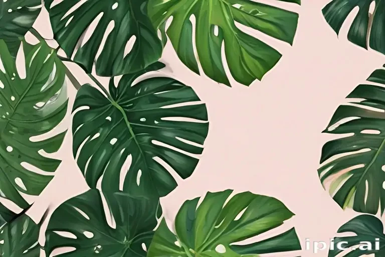 monstera background