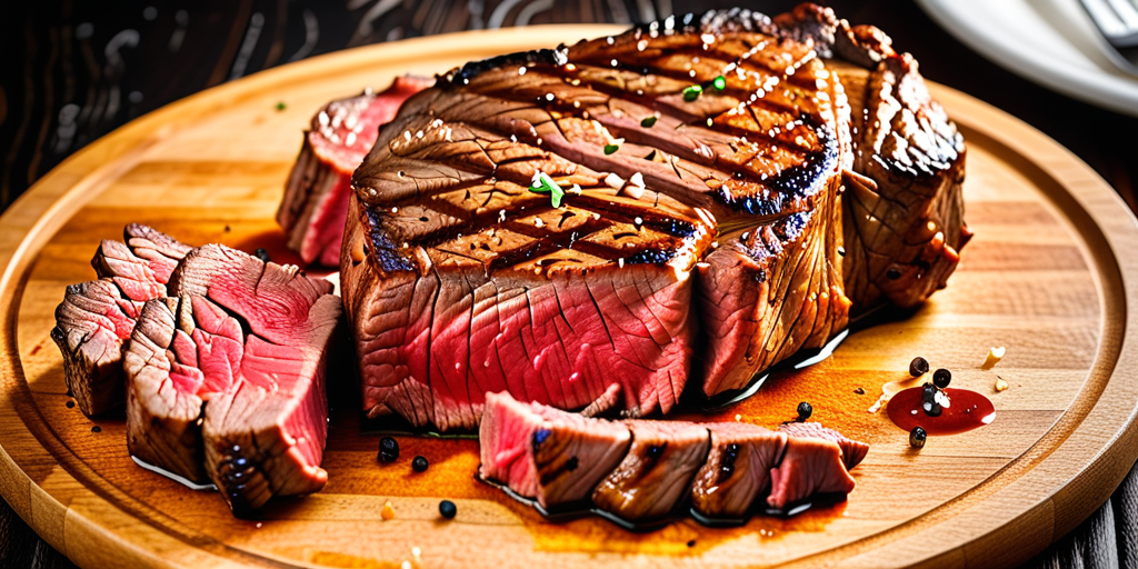 6 oz of sirloin steak