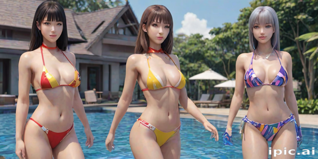 ai bikini girls