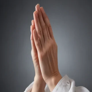 praying hands transparent background