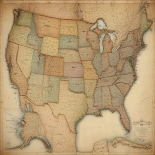 map of the united states
