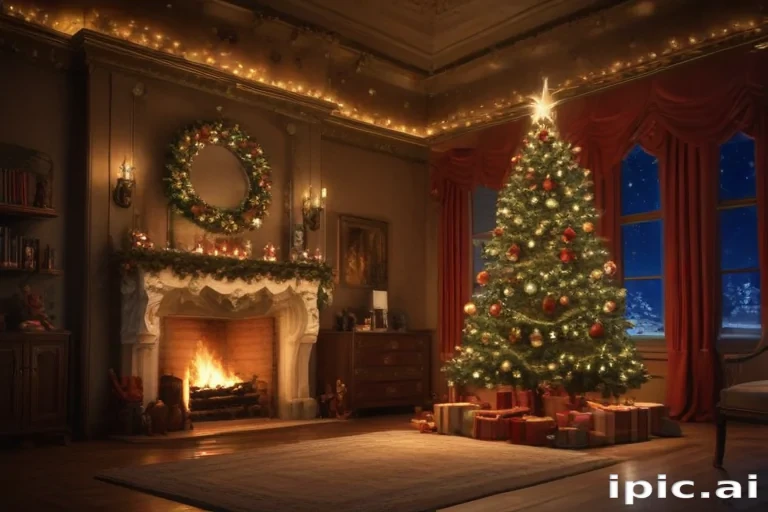 christmas background aesthetic