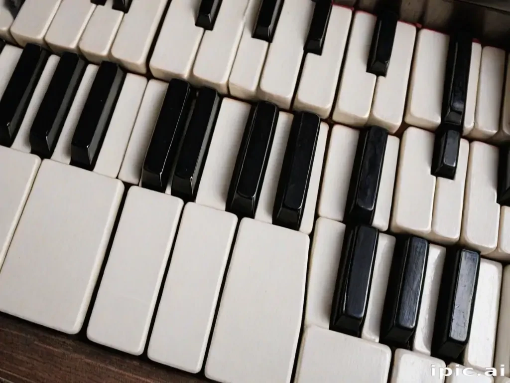 piano keys