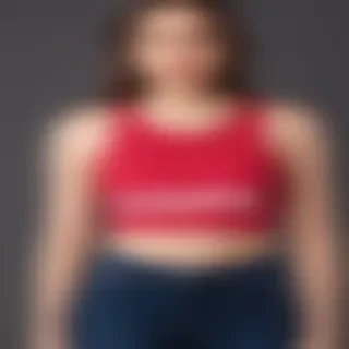 crop top mock up