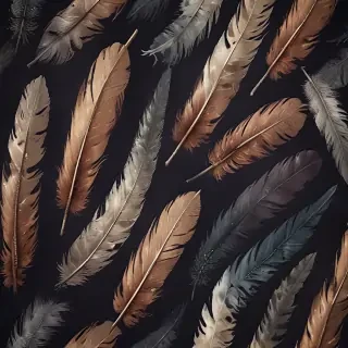 feather background