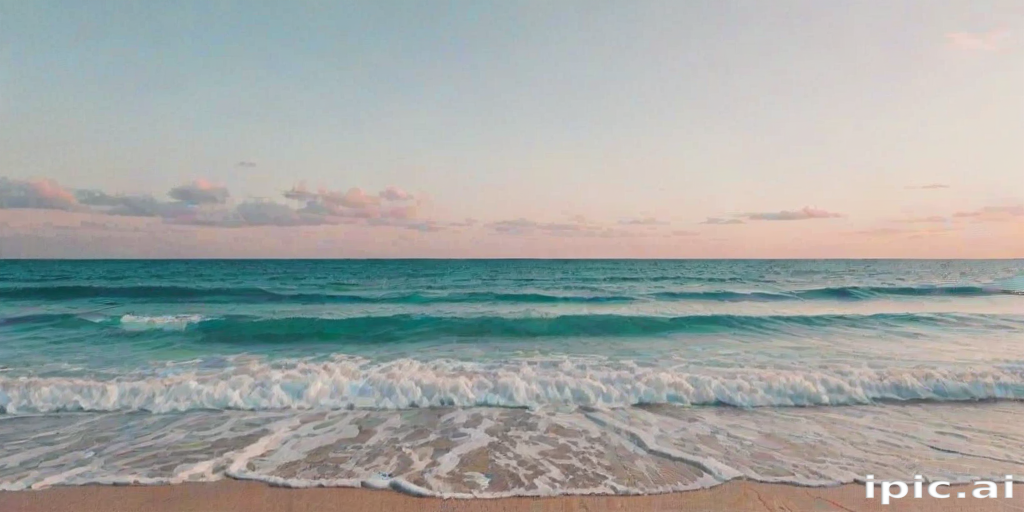 aesthetic beach background