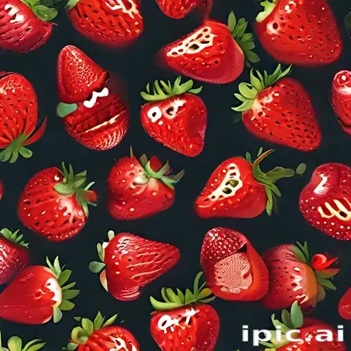 strawberry wallpaper iphone