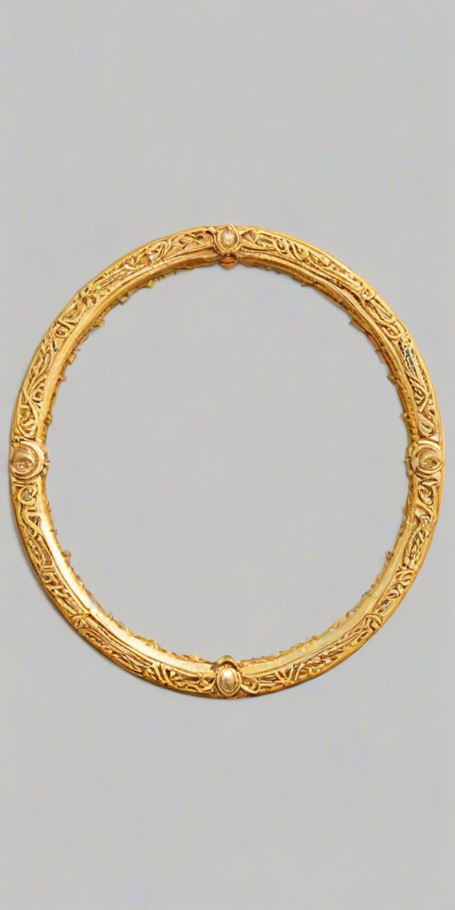 gold circle png