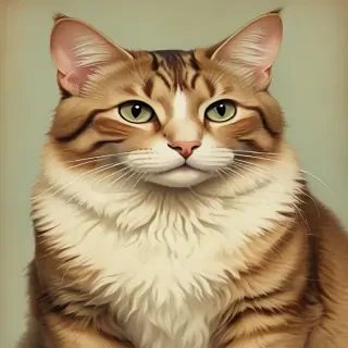 vintage cat illustration