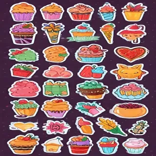 free digital stickers png